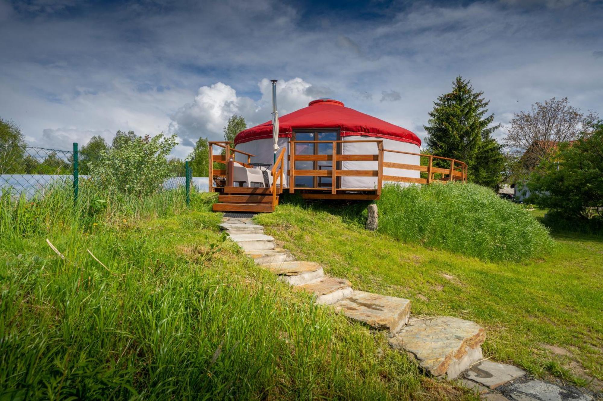 Bed and Breakfast Dom W Domu - Izera Glamping Gajowka  Exterior foto